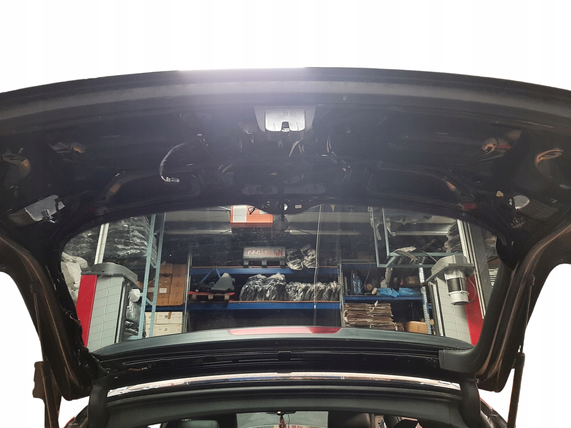 Audi Q7 4L0 L8/Z9Y (2006-2015r.) Klapa bagażnika Szyba pokrywa tył - obrazek 8