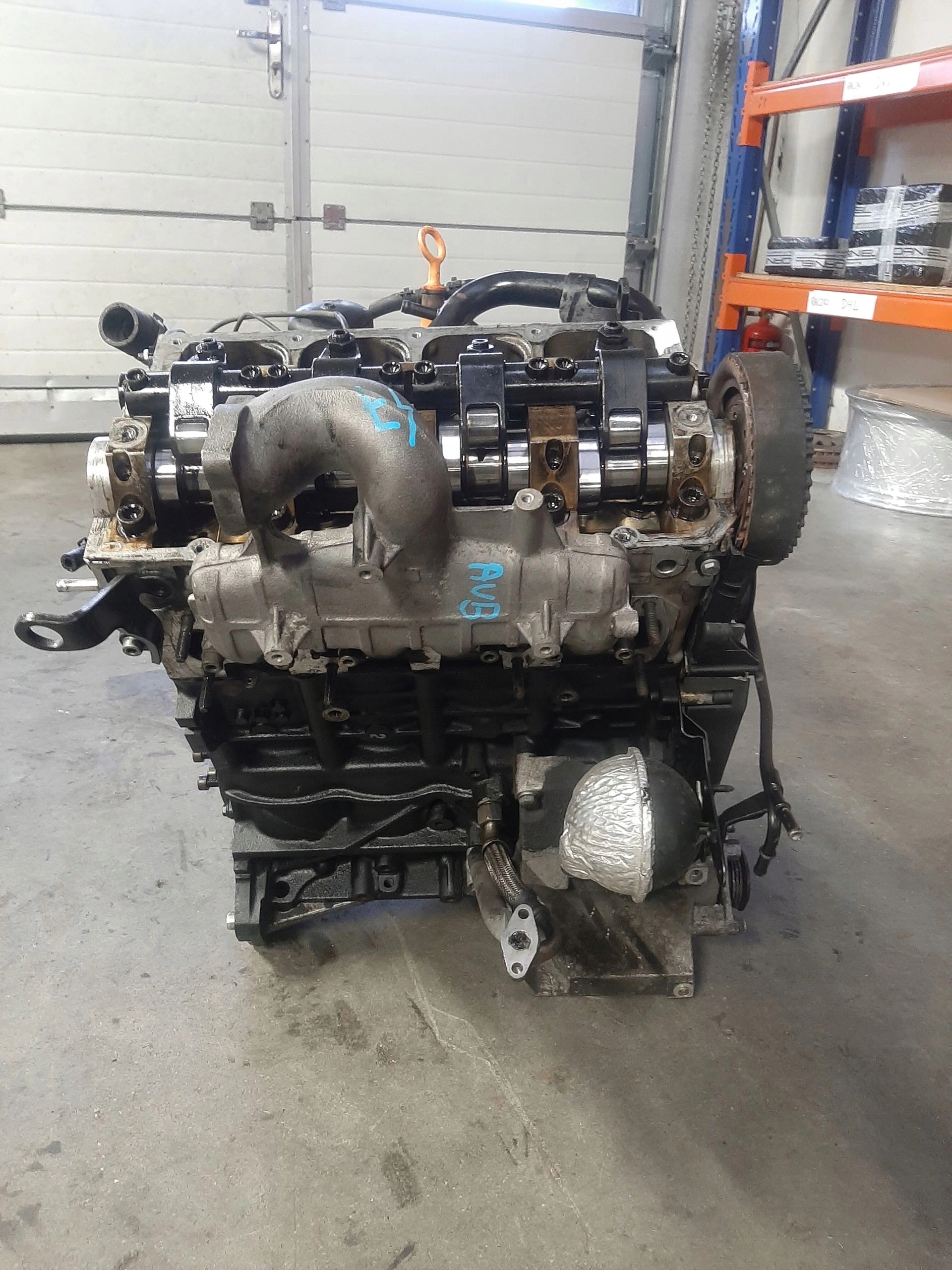 VOLKSWAGEN PASSAT B5 1996- SILNIK DIESEL AVB 1.9 TDI 183000KM - obrazek 2