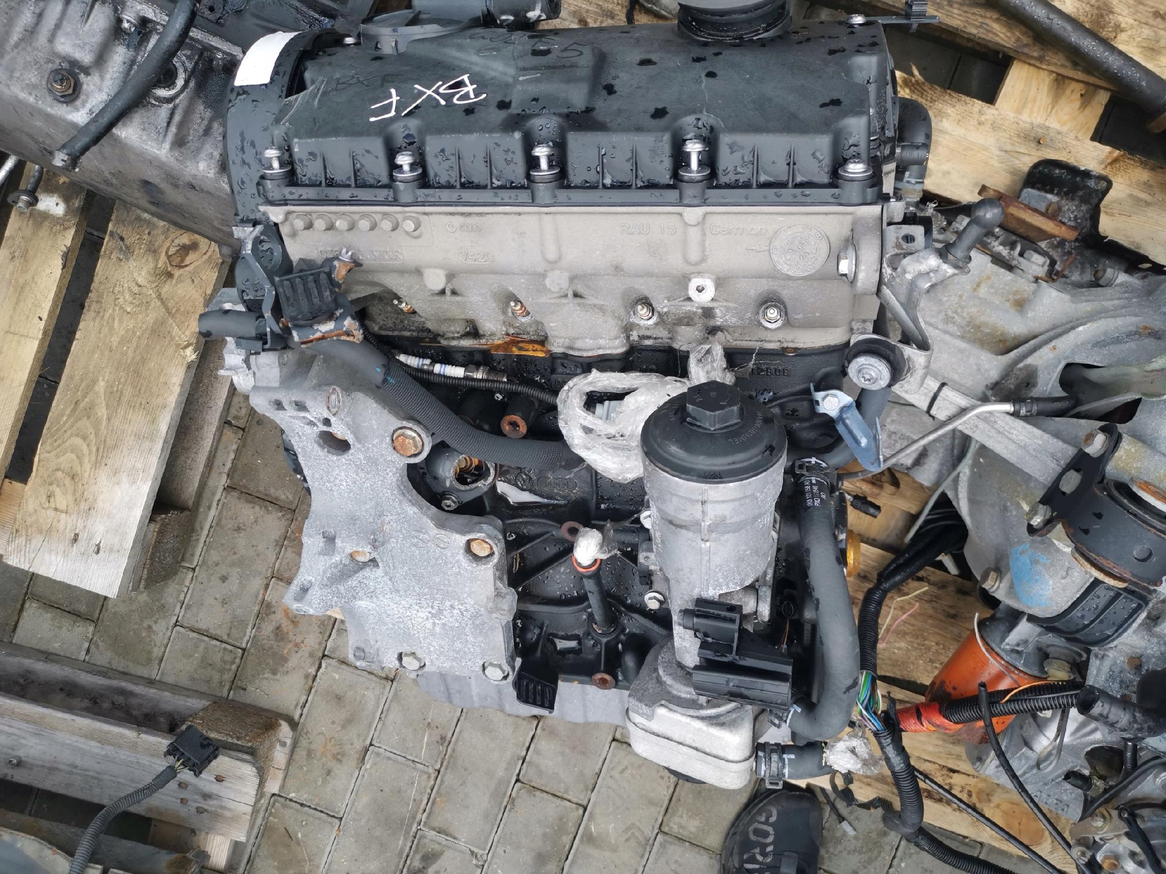 VOLKSWAGEN TOURAN 2003- SILNIK KOMPLETNY DIESEL BXE 1.9 TDI 134.000KM - obrazek 4
