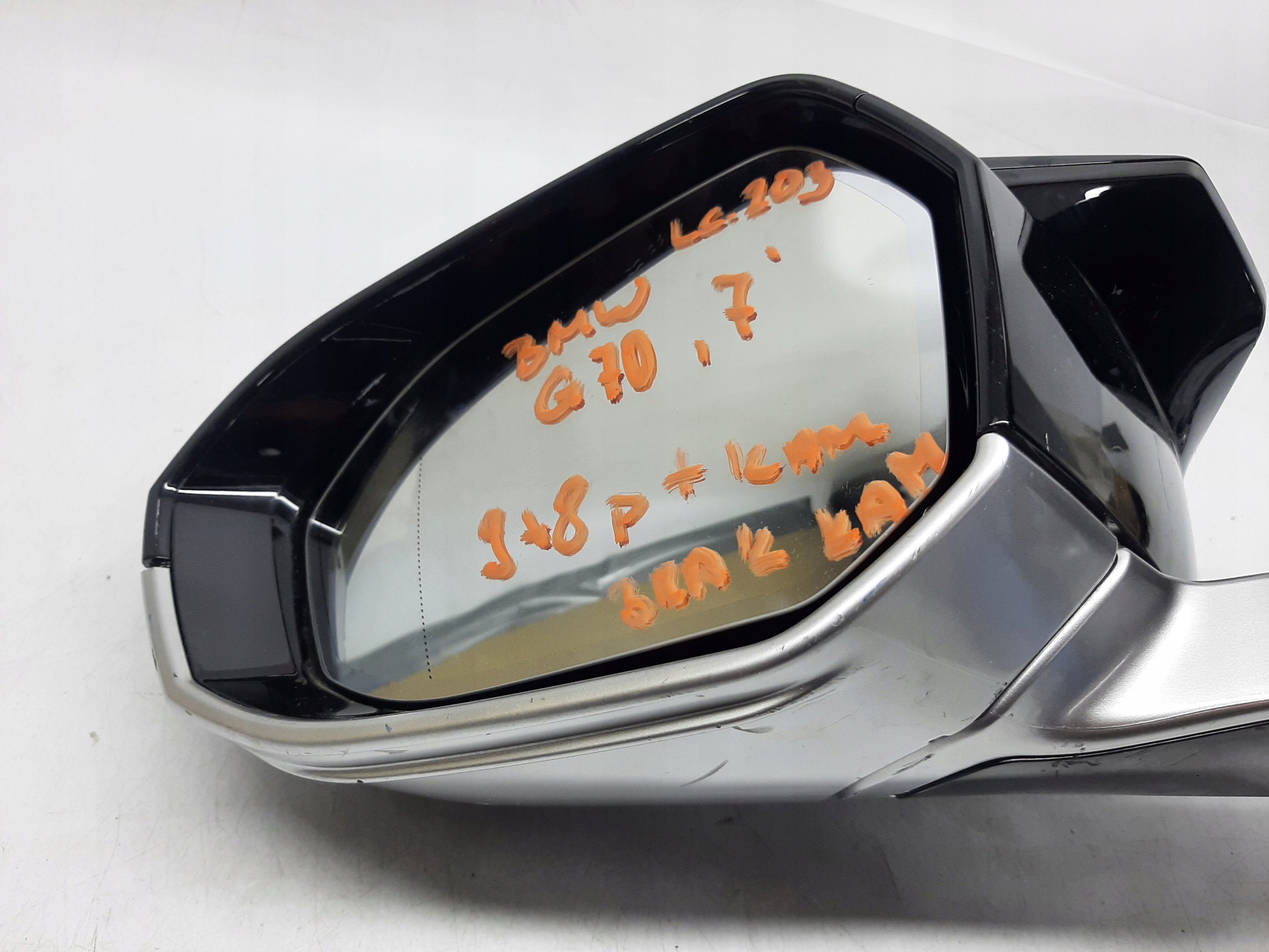 BMW 7 G70 LUSTERKO ZEWNĘTRZNE LEWE M PEREFORMACNE 9+8 PIN KAMERA - obrazek 2
