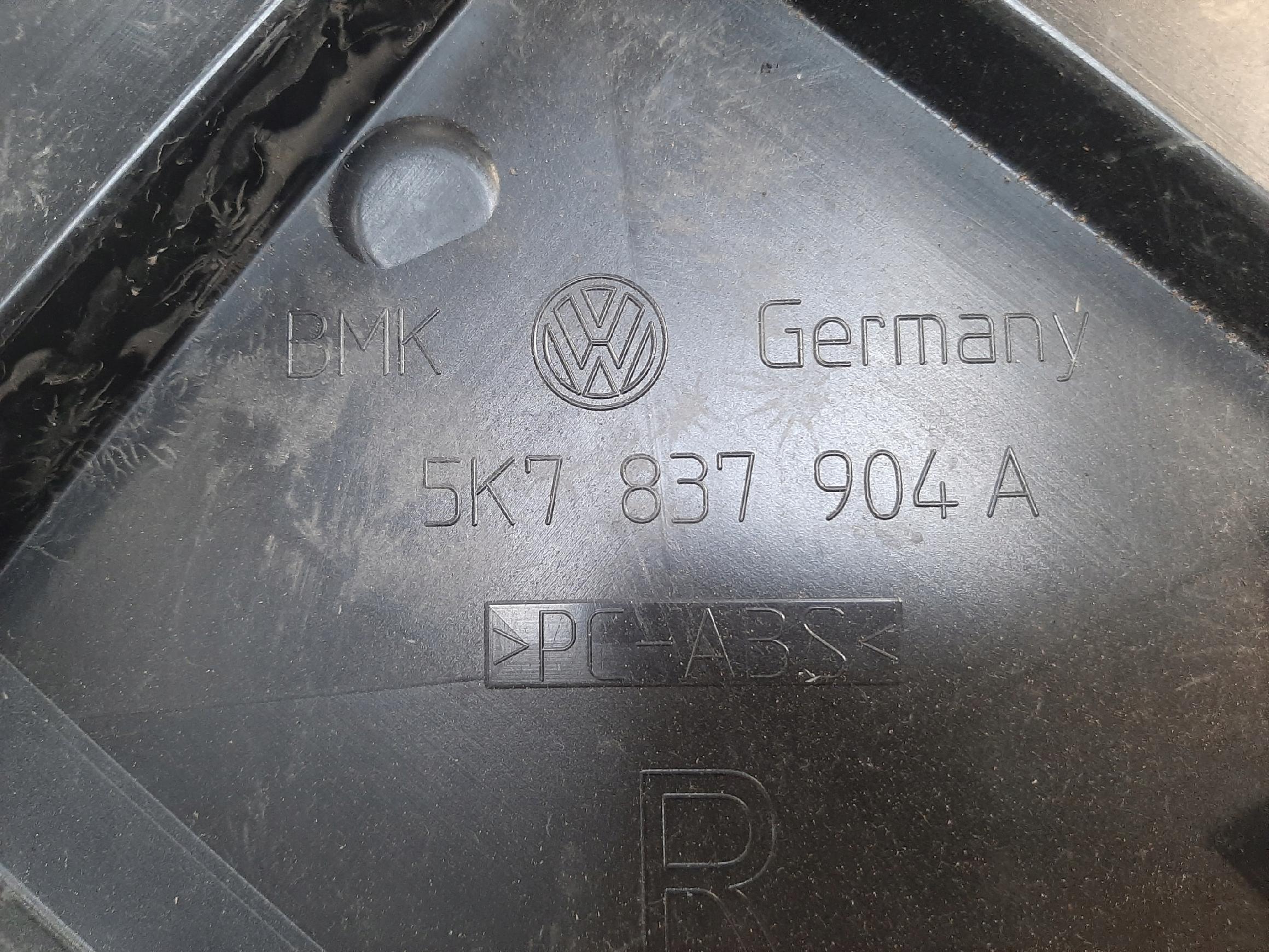 VW GOLF VI CABRIO 2011-16 OSŁONA PODNOŚNIKA SZYBY PRAWA 5K7837904A - obrazek 2
