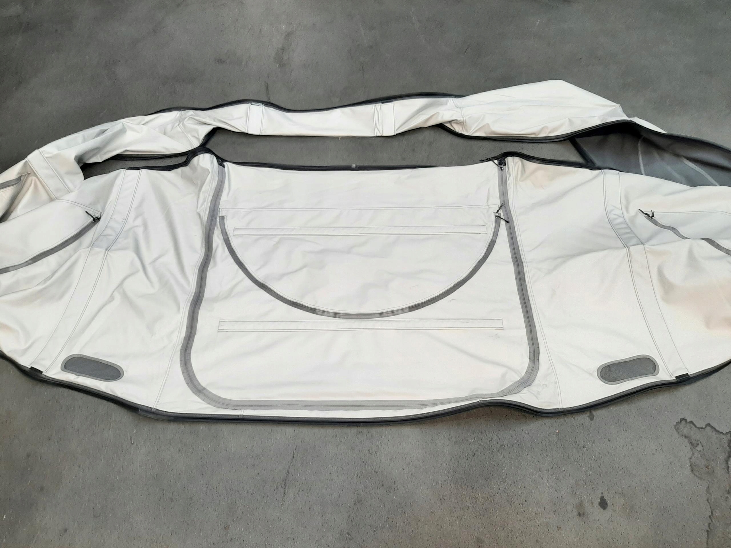 VW T6 T7 CALIFORNIA TROPIK NAMIOT DACHOWY POSZYCIE FALTENBALG 7LA875059P - obrazek 11