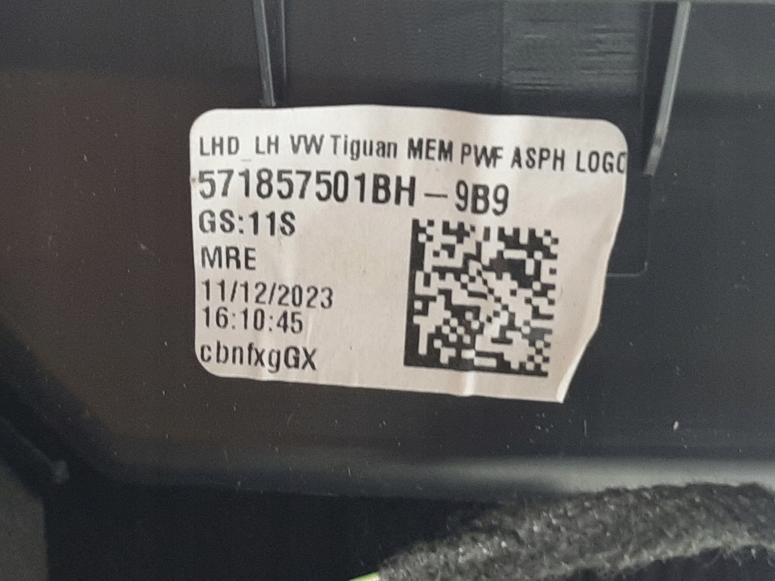 VW TIGUAN 2024 -> LUSTERKO ZEWNĘTRZNE LEWE KAMERA - obrazek 4