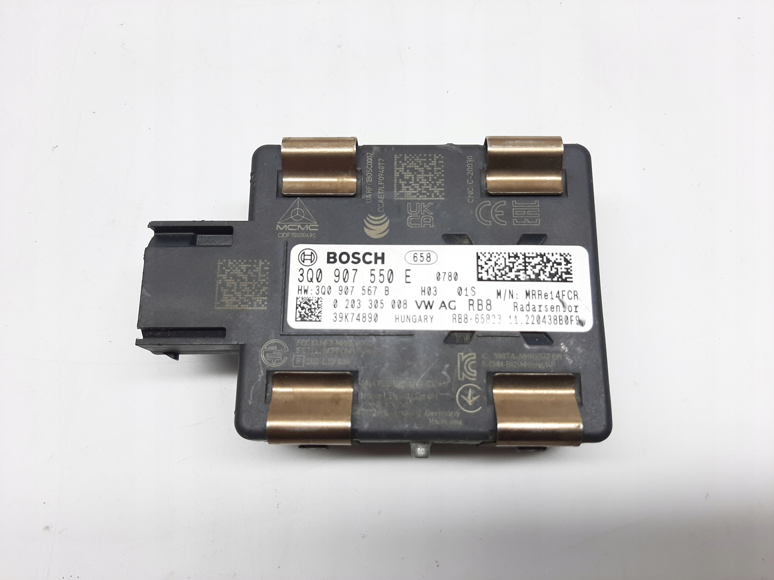 VOLKSWAGEN PASSAT B8 2014- RADAR DISTRONIC PRZÓD 3Q0907550E 3Q0907567B