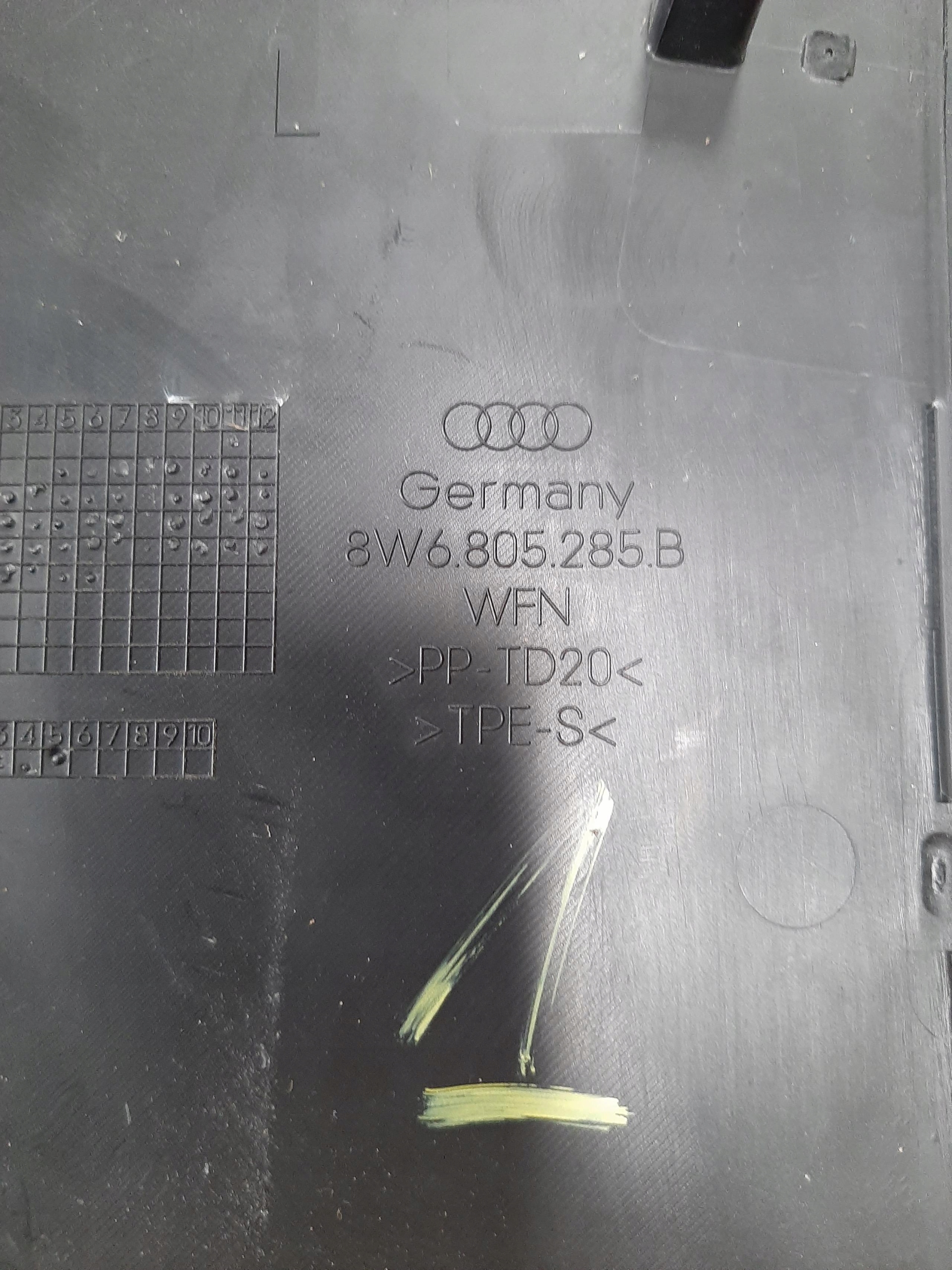 OSŁONA NAKŁADKA REFLEKTORA LEWA AUDI A5 SPORTBACK II LIFT 2020- 8W6805285B - obrazek 3