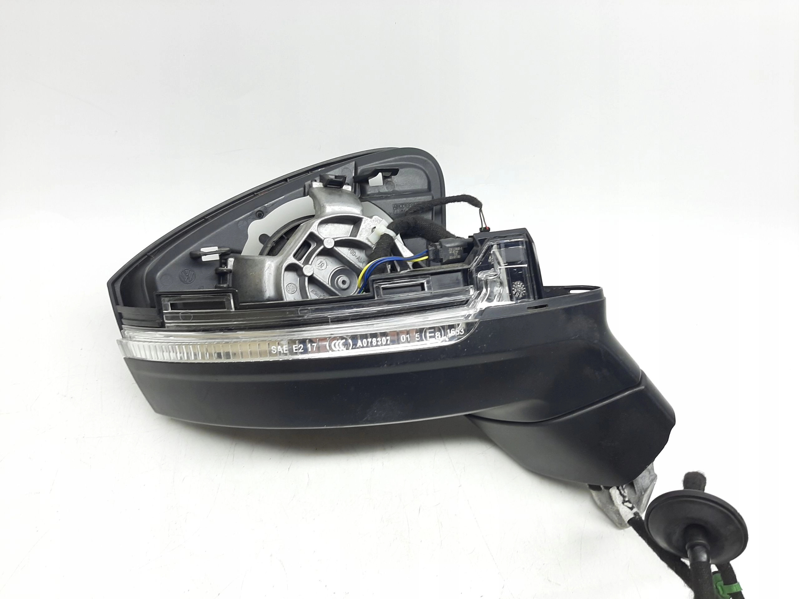 VW TOUAREG III 18- 17 PIN STELAŻ LUSTERKO PRAWE 761857502B - obrazek 2