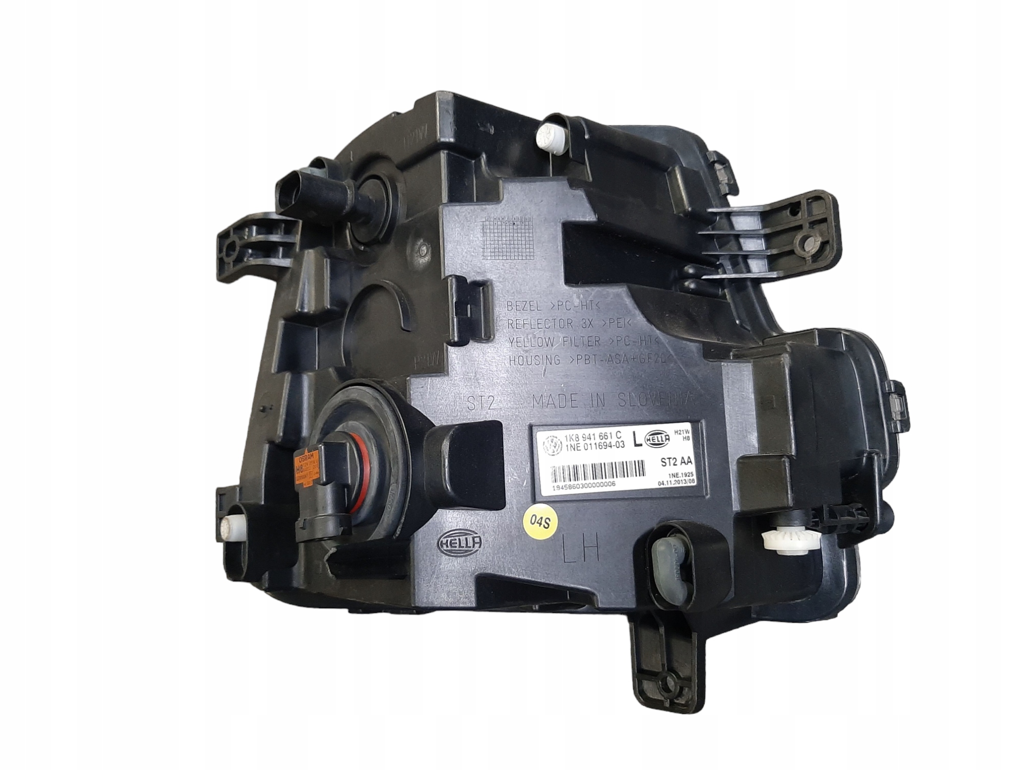 VW SCIROCCO REFLEKTOR LAMPA 1K8941661C LEWA HELLA - obrazek 3