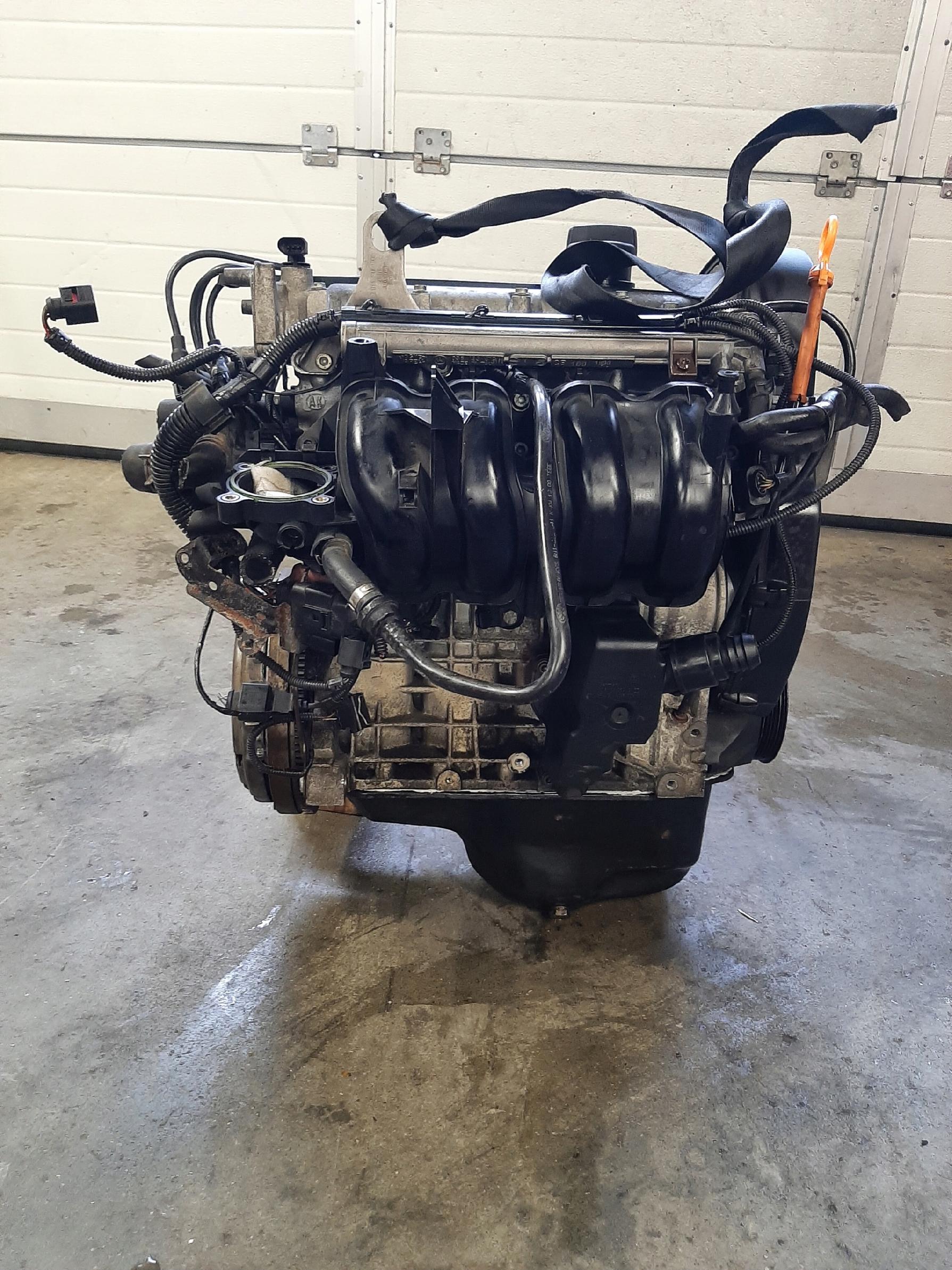 VOLKSWAGEN POLO 9N 2001- SILNIK BENZYNOWY KOMPLETNY AUA 1.4 16V 154000KM - obrazek 2
