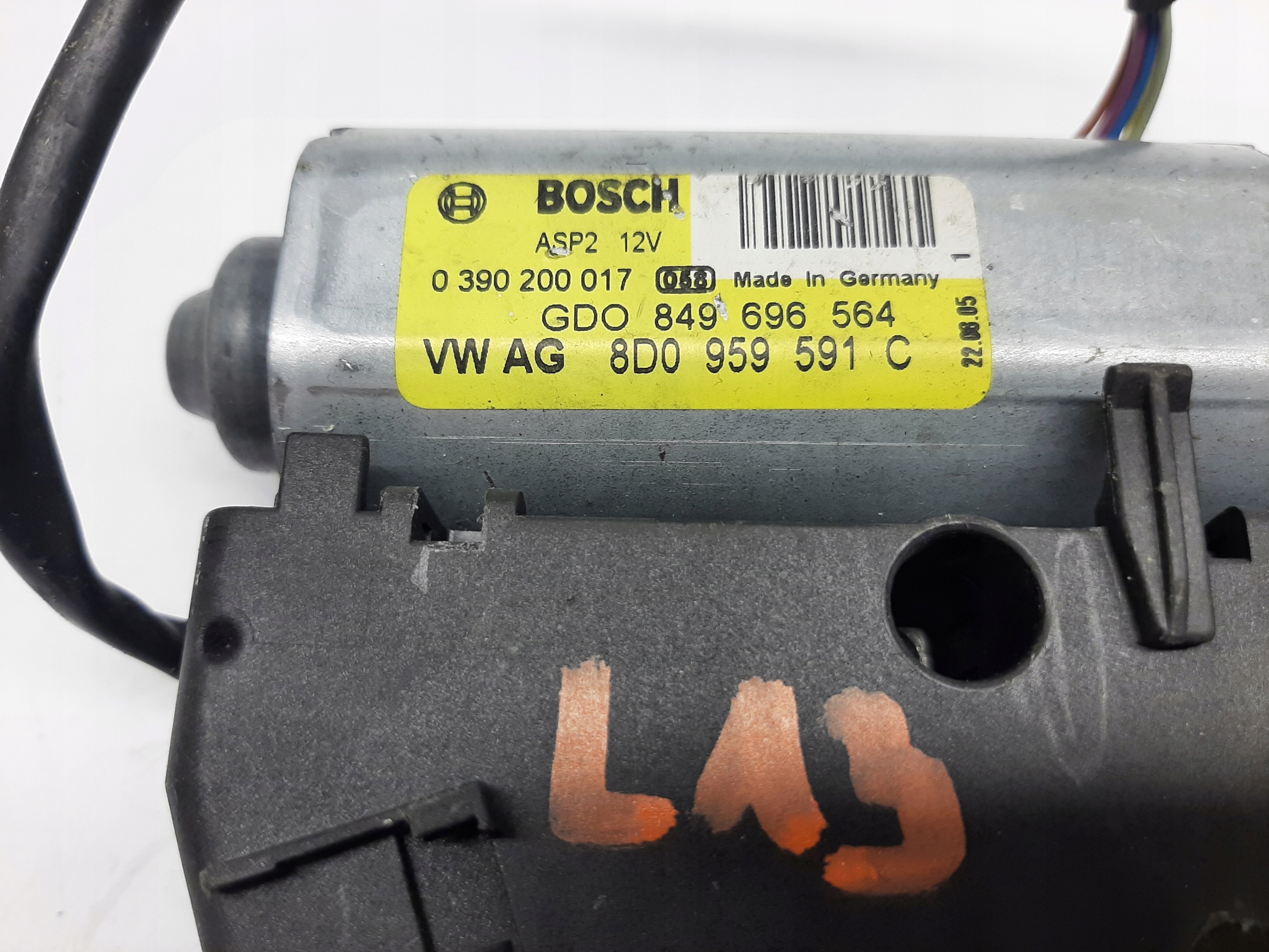 AUDI A4 MODUŁ SILNICZEK SZYBERDACH 8D0959591C DACH SZKŁO - obrazek 3
