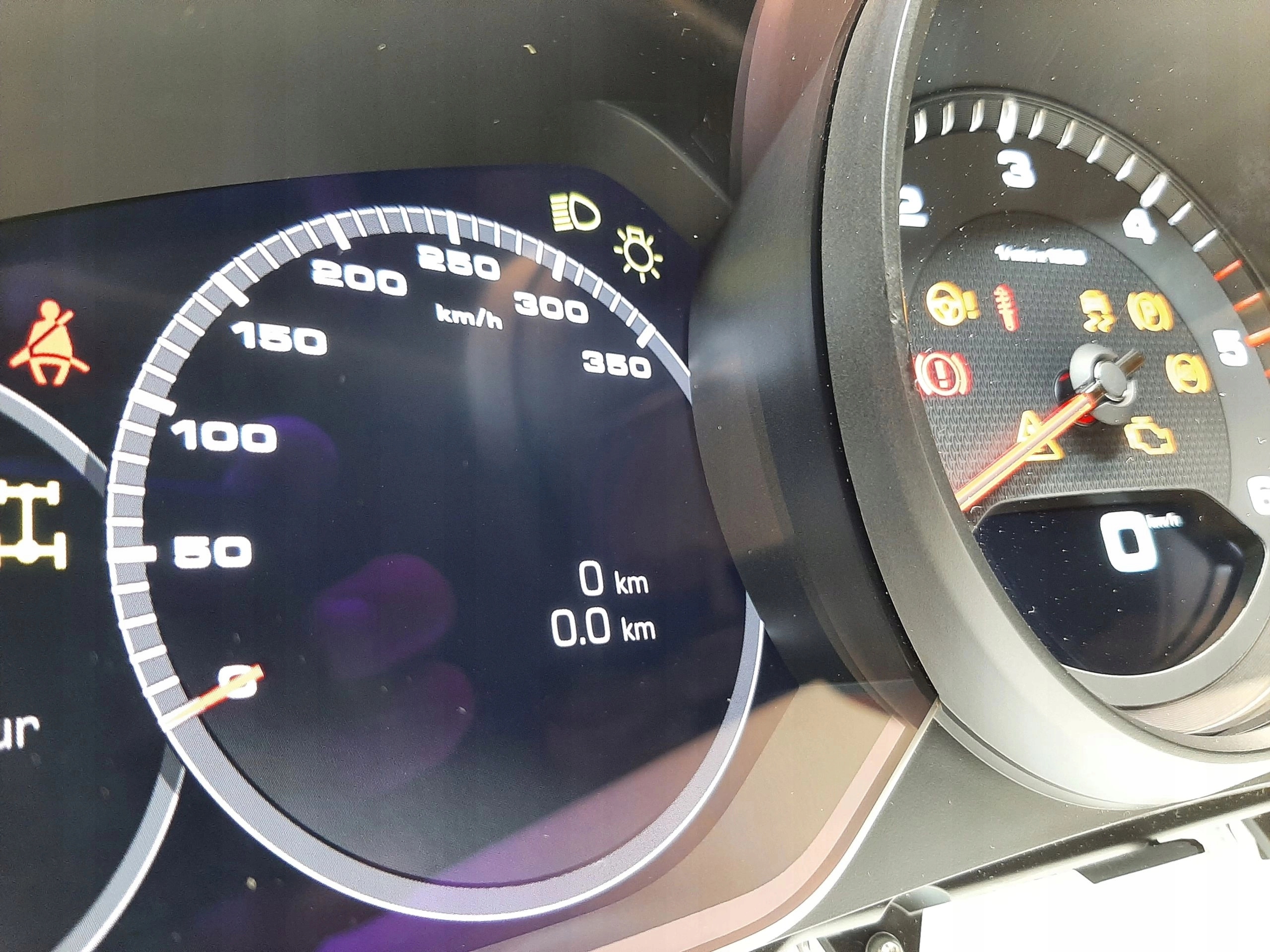 Porsche Cayenne E3 Licznik Wyświetlacz Zegary Virtual 9Y0920909 0KM - obrazek 2