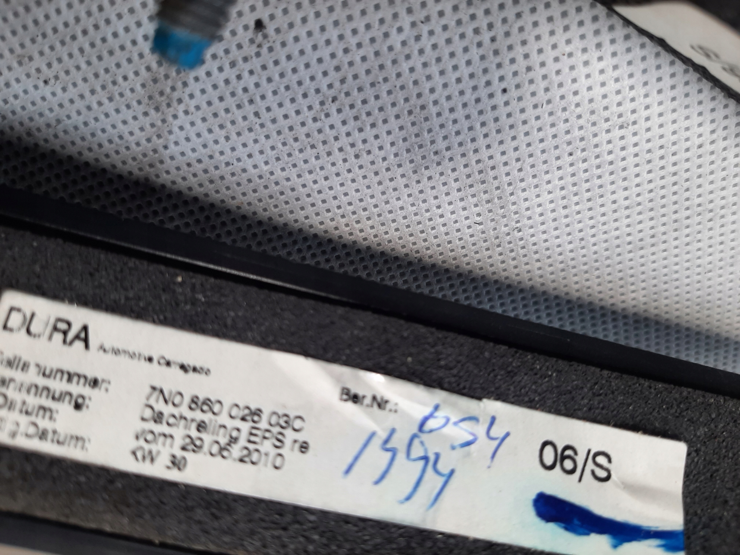 VW SHARAN II RELINGI DACHOWE LEWY PRAWY 7N0860026 7N0860025 - obrazek 3