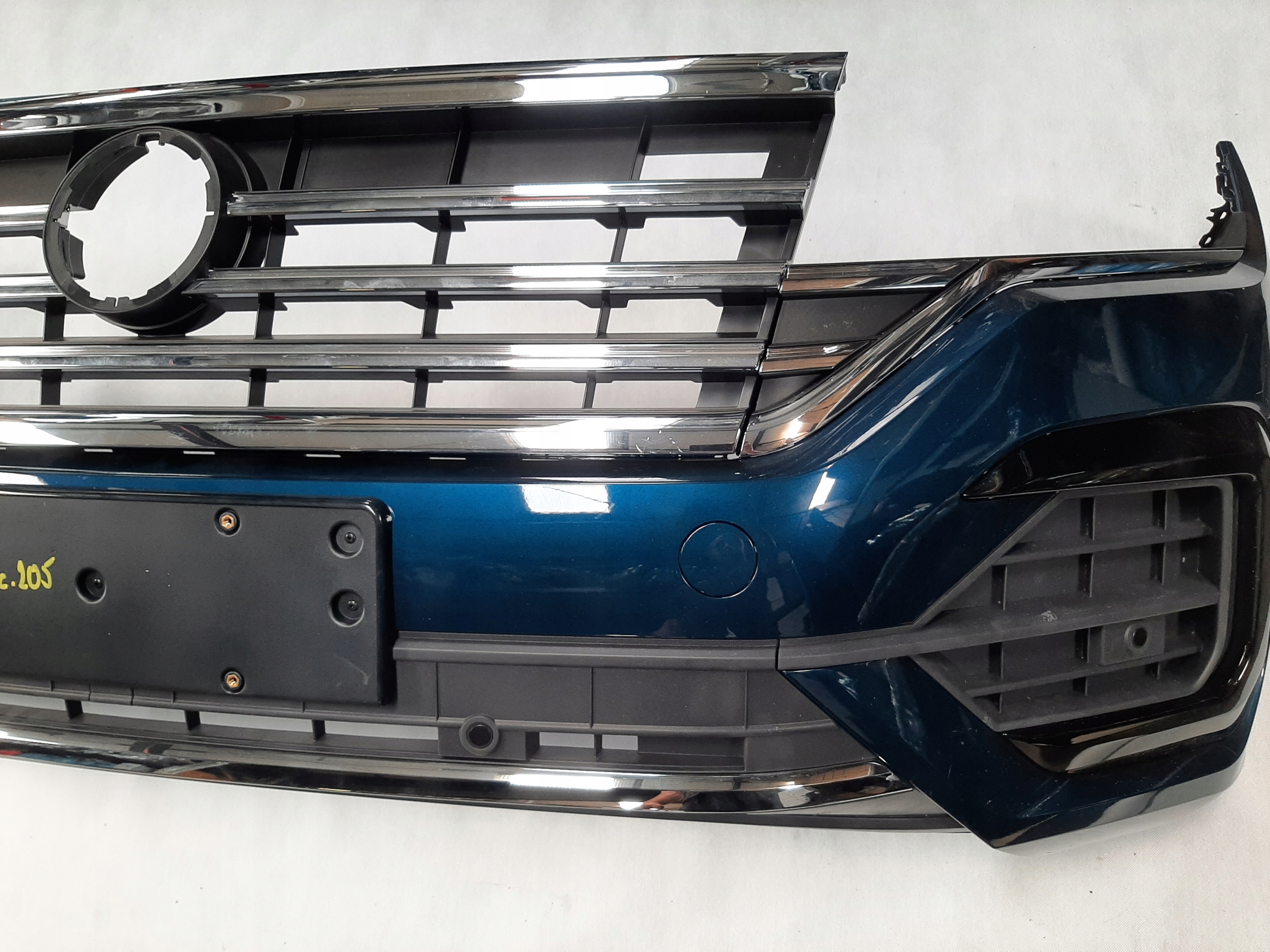 VW TOUAREG III ZDERZAK PRZEDNI PRZÓD KOMPLETNY R-LINE 760807221F - obrazek 3