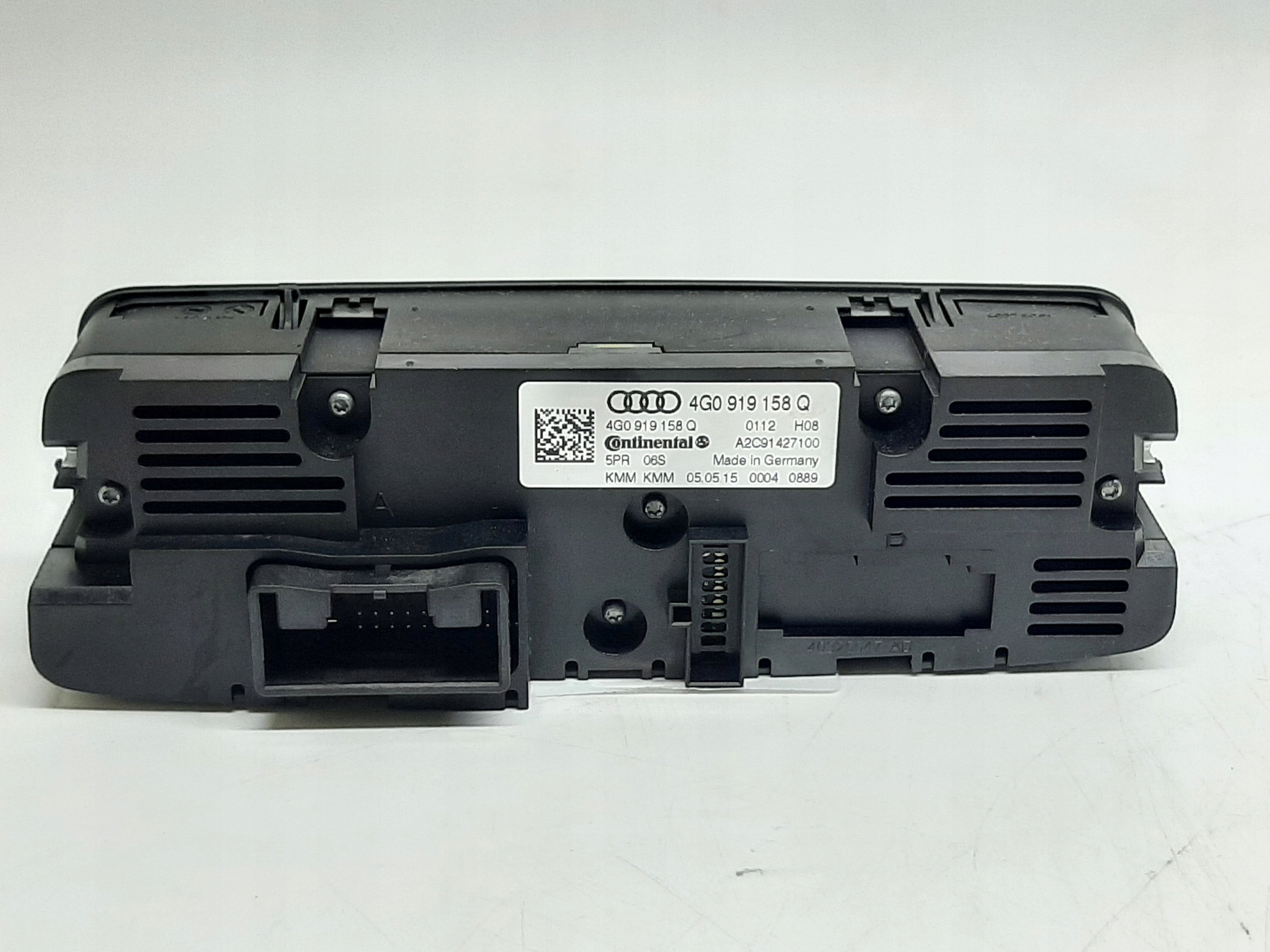 AUDI A6 C7 LIFT 2014- PANEL KLIMATYZACJI NAWIEWU TYLNY 4G0919158Q - obrazek 2