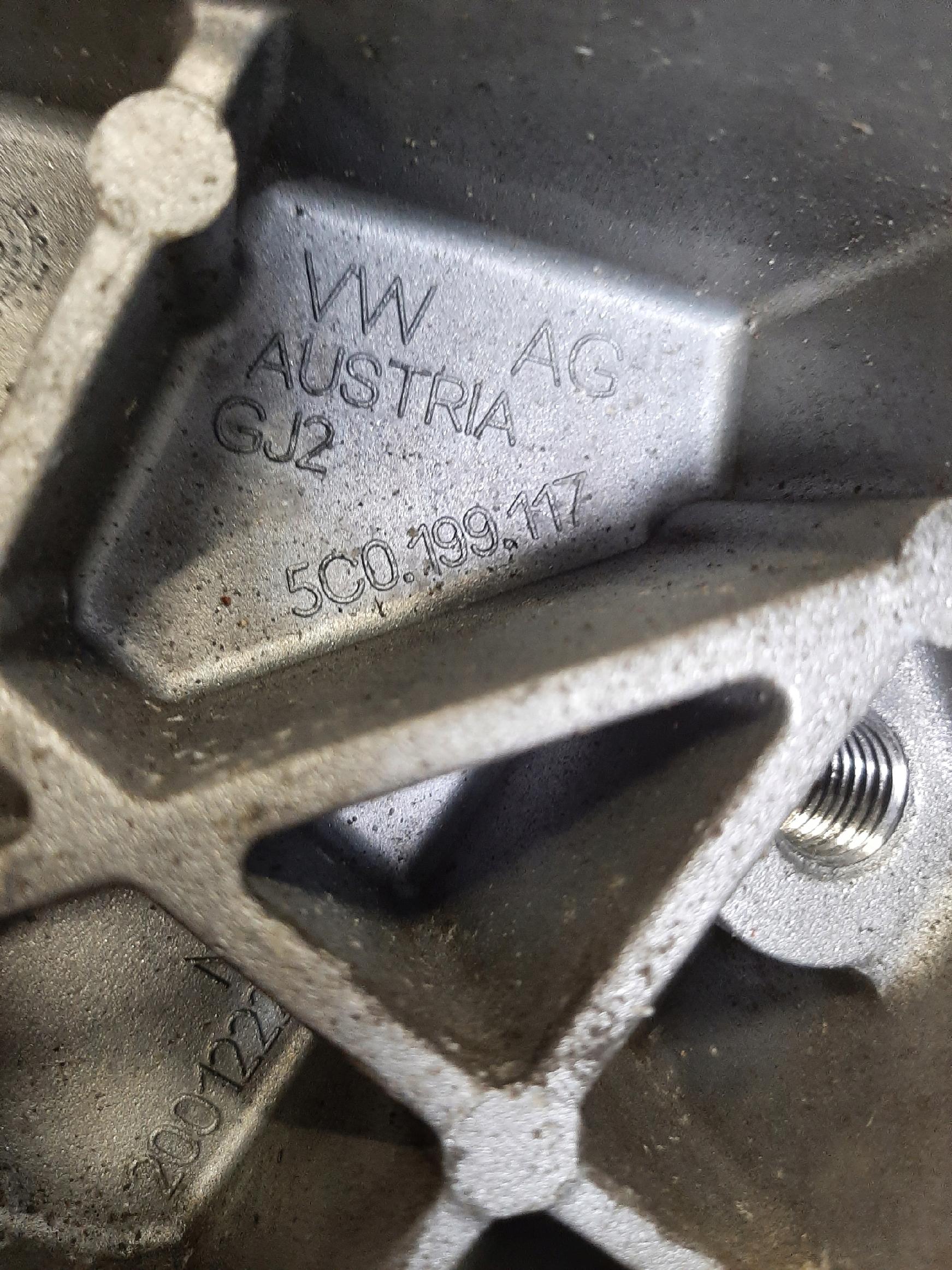VW JETTA VI UCHWYT ŁAPA MOCOWANIE SILNIKA 1.4 TSI HYBRID 5C0199117 - obrazek 2